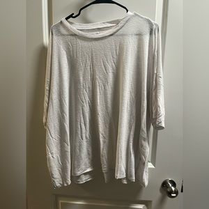 Oversize drop shoulder tee